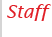 SCM Staff